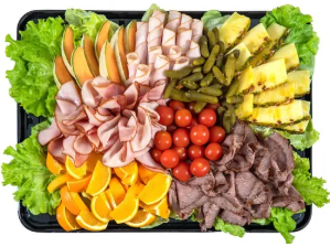 Bild på Frukt- och charkbricka